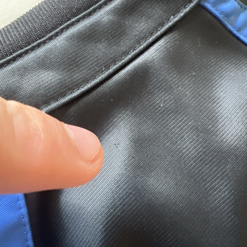 VTG 80s Nike Air Jordan Jacket Full Zip Black Track Warm-Up Sz‎ M Made In Japan - Picture 11 of 16